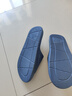 拖鞋夏季居家浴室洗澡防护静音拖鞋外穿百搭潮流时尚情侣拖鞋 藏青【软底不臭脚】 44-45码（适合43-44码） 实拍图