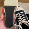 匡威（Converse）1970s 经典三星标高帮鞋情侣运动鞋学生鞋休闲帆布鞋男女鞋多巴胺 162050C 三星标经典黑 41 /7.5 实拍图