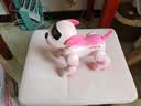 墨米梵智能机器狗玩具1-3岁生日礼物男孩女孩3-6-8岁周岁礼物 【智能跟随+触摸语音互动】粉色 实拍图
