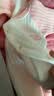 贝瑞加（Babyprints）婴儿连体衣秋冬宝宝保暖衣服夹棉加厚柔软爬服偏开哈衣 粉兔73 实拍图