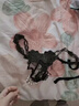 浪莎（LangSha）纯欲性感睡衣女情趣内衣蕾丝吊带小妈包臀睡裙夫妻调情约会战袍 黑色连体衣 均码 [建议85-100斤]保密发货 实拍图