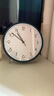 光阴的故事桌面台式时钟座钟客厅家用时尚坐钟表简约现代台钟摆件座挂两用 2823-宝蓝色【座挂两用】 实拍图