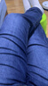 真维斯（Jeanswest）牛仔裤男秋冬新款直筒宽松弹力舒适高端男裤中青年休闲长裤子男 602蓝色加绒 38 码(2尺9) 实拍图