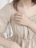 周百福【1000+门店】S925银戒指女求婚结婚订婚对戒送女友纪念生日礼物 【银戒指】*免费刻字+写贺卡-纪念日生日送闺蜜老婆 实拍图