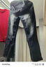 7家优品 微喇牛仔裤男士秋冬季款美式高街弯刀修身显瘦直筒加绒长裤子男 DF-719黑色常规 M 实拍图
