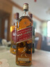 尊尼获加（JOHNNIE WALKER）黑牌黑方 苏格兰调和调配型威士忌酒 原瓶进口 洋酒 尊尼获加红牌 1000mL 1瓶 -裸瓶 晒单实拍图