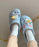 卡骆驰（CROCS）洞洞鞋贝雅男鞋女鞋轻便耐磨一脚蹬拖鞋休闲鞋|10126 矿物质蓝-4JQ 36 /37(220mm) 实拍图