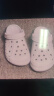 卡骆驰crocs洞洞鞋贝雅男鞋女鞋轻便耐磨一脚蹬拖鞋休闲鞋|10126 矿物质蓝-4JQ 37 /38(230mm) 实拍图