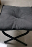升哥办公室午休脚凳沙发垫脚凳可折叠踩脚凳午睡放脚神器工位下搁脚凳 【大号】灰/麻布款加粗支架 实拍图