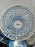 美的电风扇台扇家用节能台式对流风扇大风量风扇清新空气办公室卧室宿舍摇头轻音空调伴侣FGAU30D 白色 FGAU40D 实拍图