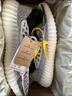 阿迪达斯YEEZY350条纹斑马椰子夏日透气男女休闲鞋IG9608 41 实拍图
