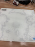 暴雪（BLIZZARD）魔兽世界WOW官方正版光伏钢化玻璃鼠标垫FPS电竞游戏玻璃鼠标垫-艾泽拉斯白色L款 实拍图