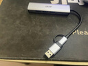 宏碁（acer）USB3.2扩展坞转千兆网口分线器【USB+Type-C 10G数据口】笔记本电脑拓展坞网线转接头网卡口转换器 实拍图