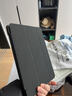 CangHua iPad9/8/7保护套10.2英寸 2021/2020/2019款九八七代保护壳苹果平板三折支架全包防摔皮套 黑色 实拍图