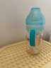 好孩子（gb）吸管奶瓶 大宝宝一岁以上3-6岁PPSU耐摔宽口径大容量带手柄直饮杯 【奶嘴+鸭嘴+吸嘴】孔雀蓝 6月+ PPSU 300ml（大奶量推荐） 实拍图
