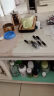 誉品（YUPIN）按动中性笔黑色0.5mm签字笔学生用大容量办公碳素子弹头圆珠水性笔文具用品 5支按动笔【黑色】 实拍图
