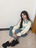 回力厚底老爹鞋女款2025新款夏季爆款透气轻便增高鞋子女鞋小白运动鞋 黑色【6cm超轻凹凹底】 37 实拍图