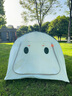 正灿儿童室内帐篷男女孩公主屋家用小房子城堡户外游戏屋宝宝睡觉玩具 绿色帐篷(送收纳袋) 小号 实拍图
