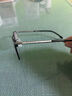 BOSS雨果博斯眼镜框男士商务方框钛合金近视眼镜架可配度数镜片 1226 003 黑银色 单镜框 实拍图