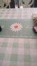 米华 桌布长方形餐桌垫布防水防油免洗防烫pvc桌面垫茶几桌布 小碎花  实拍图