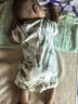 贝肽斯婴儿衣服夏季薄男女宝宝连体衣纯棉新生儿哈衣爬服短袖睡衣空调服 实拍图