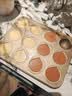 迪普尔网红黄油年糕模具家用烘焙蛋糕烤盘12连不粘栗子蛋糕烘焙工具 实拍图