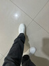 THOM WILLS【雷军同款】厚底小白鞋男增高真皮商务透气板鞋休闲皮鞋夏季男鞋 白色G931-1 (雾面牛皮) 41 /7.5码 实拍图