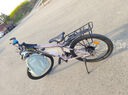 永久（FOREVER）山地车自行车成人男女初中高中学生越野赛车变速碟刹减震脚踏单车 【钢架/密封轴承】黑白色-三刀轮 26英寸24速【升级款155-185cm】 实拍图