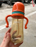 Aynmer爱因美 奶瓶新生婴儿0一3岁以上初生宝宝断奶吸管杯防胀气 奶瓶 300ml 10月+ 自带吸嘴+吸嘴*2 实拍图