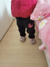 真维斯童装女童裤子秋冬2025新款儿童运动裤加绒加厚羊羔绒女孩保暖卫裤 实拍图