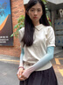 李宁（LI-NING）冰袖女士防晒袖套男夏季冰丝渐变指洞款防紫外线护手臂套防嗮遮阳 实拍图