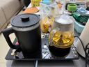 凯轩（KAXYWZ） 净水器全自动上水抽水电热水壶茶台用泡茶嵌入式煮茶器家用烧茶炉 1.2L 黑色煮茶款（37*20） 实拍图