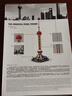 WANGE万格积木中国古建筑模型榫卯成年人立体拼图装文创纪念品礼物摆件 上海东方明珠塔5224【834片】 实拍图