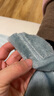 芬腾 珊瑚绒睡衣女冬季加厚法兰绒开衫加绒休闲秋冬款家居服套装 灰绿 M 实拍图