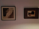 现代简约卧室床头装饰画轻奢高级感餐厅客厅挂画主卧背景墙面壁画 幸福美满 40*40+40*30晶瓷画高档黑框 实拍图