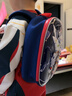 统盈奥特曼书包幼儿园男童3-6岁儿童小班中大男孩学前宝宝轻便背包 【炫彩图案赛罗】藏青 幼儿园 实拍图
