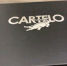 卡帝乐鳄鱼（CARTELO）皮鞋男士头层牛皮软底舒适一脚蹬商务休闲爸爸男鞋 6931 黑色 39  实拍图