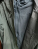 迪卡侬（DECATHLON）保暖户外抓绒衣外套男女运动宽松秋摇粒绒外套冲锋衣内胆 男款-半拉链-浅灰色 S 实拍图
