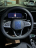 大众方向盘套朗逸帕萨特速腾探岳迈腾途观L宝来途岳ID3高尔夫真皮 D型超薄款【双色线】不带标 实拍图