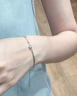 诗凝星星手镯双层银色手链女生高级感小众简约手饰女士礼物 双层手链 实拍图