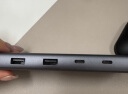 绿联Type-C扩展坞USB-C雷电4拓展坞HDMI转换器4K60Hz网线hub分线器读卡适用华为苹果MacBook Air2025 实拍图