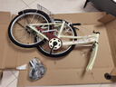 火星翼自行车男女式单变速轻便男成年人代步通勤上班学生复古公主单车 低梁-咖啡-豪华版 充气胎24寸 实拍图