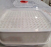 炊大皇 双层微波炉蒸笼 方形可加水蒸盒加热蒸笼微波炉专用器皿用品套装 实拍图