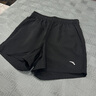安踏速干|运动短裤女士夏季款冰丝凉感透气健身跑步训练瑜伽五分裤子 【速干-斜插口袋】黑色7505-1 S 实拍图