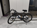Jeep吉普公路自行车碟刹变速自行车男女学生公路车竞技代步车-RS730 RS730-公路把-高级灰-铝合金 L码（适合身高175-190cm） 27速-健身通勤(进阶款) 实拍图