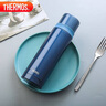 膳魔师（THERMOS）500ml保温商务办公带杯盖水杯男女士简约保冷杯FEI-501MSB宝蓝色 实拍图