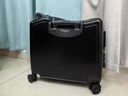 迪士尼（Disney）儿童行李箱拉杆箱女孩可坐骑寸宝宝登机旅行箱小男孩密码皮箱 131骑行加厚拉链款/星空黑 18寸登机箱[可骑行可坐人+终身 实拍图