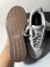 adidas「T头鞋」BARREDA板鞋德训鞋男女春季新款阿迪达斯轻运动   灰色/黑色/树脂黄   39 实拍图