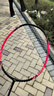 李宁（LI-NING）羽毛球拍战戟小马达全碳素荧光果粉4U已拉线AYPU075-4  实拍图
