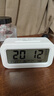 闹钟学生用儿童桌面小时钟电子闹铃男孩女孩专用起床神器强力叫醒 白色【智能电池款】LED大屏显示 实拍图